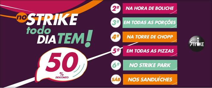 Strike Boliche Campo Grande MS Promoção