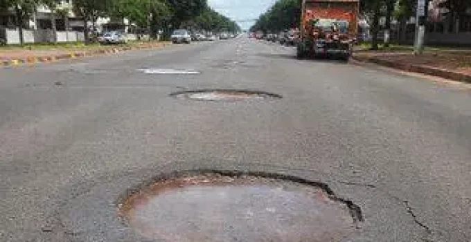 buracos em Campo Grande