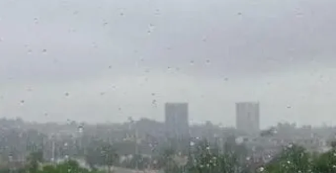 previsão do tempo