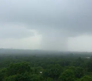 alerta de chuva forte e granizo em Mato Grosso do Sul