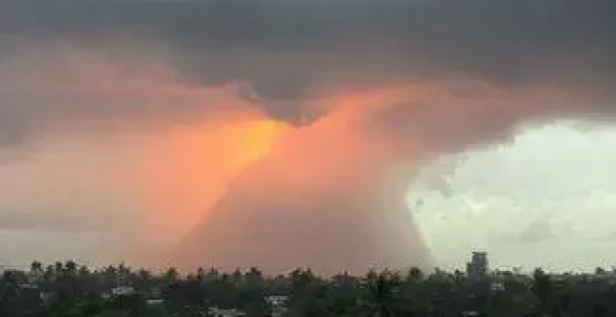 alerta de tempestade
