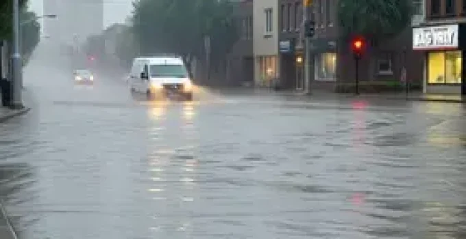 chuva e trovoadas em Campo Grande