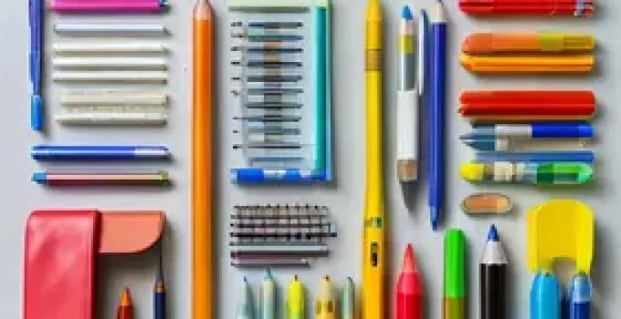 materiais escolares