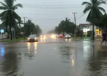 chuva forte em Campo Grande