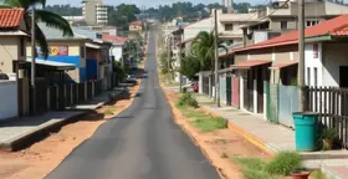 pavimentação em Campo Grande