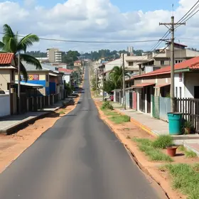pavimentação em Campo Grande