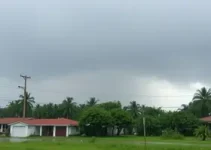 granizo e chuva forte