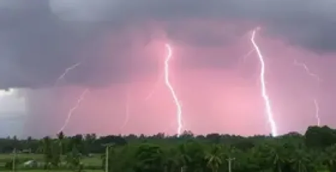 calor de até 38°C e tempestades em MS
