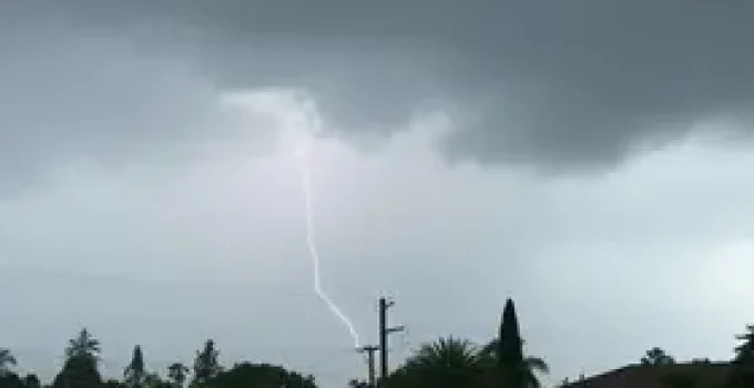 granizo em Campo Grande