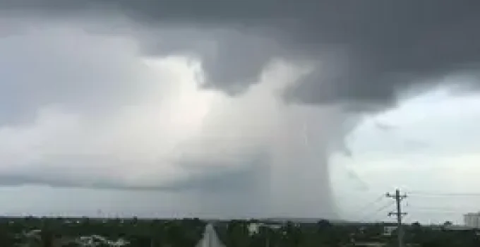 tempestade em Campo Grande