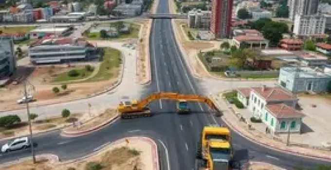 Campo Grande obras de asfalto