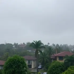 chuva e ventania