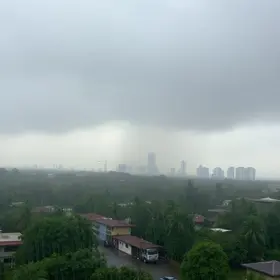 chuva forte em Campo Grande