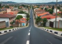 asfalto em Campo Grande