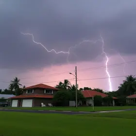 temporal em Campo Grande